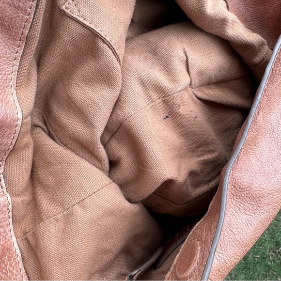 Frye Nora Knotted Hobo – Vintage Cognac Leather Shoulder Bag - Picture 12 of 12